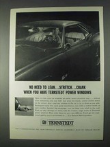 1966 GM Ternstedt Power Windows Ad - No Need to Lean - $18.49