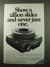 1966 Kodak Carousel 800 Projector Ad - Show a Zillion - $18.49