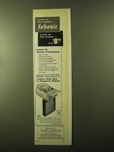 1957 Sekonic Leader Deluxe Meter Ad - Look at the Name - £14.50 GBP