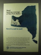 1966 Marine Midland Banks Ad - Need Coverage? - $18.49