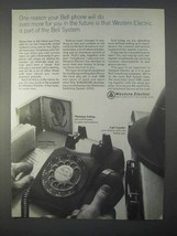 1966 Western Electric Ad - Do Even More In the Future - £14.60 GBP