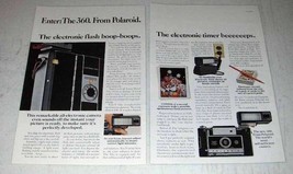 1969 Polaroid 360 Land Camera Ad - The 360 - £14.54 GBP