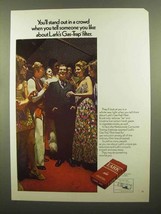 1970 Lark Cigarettes Ad - Stand Out In a Crowd - $18.49