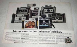 1970 Polaroid Camera Ad - Colorpack II 320 330 340 350 - £14.78 GBP