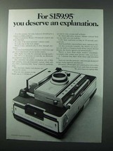 1970 Polaroid Model 350 Camera Ad - An Explanation - $18.49