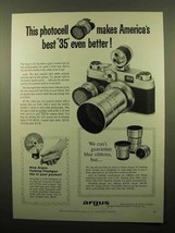 1959 Argus C-44 Camera Ad - This Photocell - £14.53 GBP