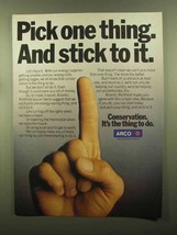 1980 Arco Atlantic Richfield Ad - Pick One Thing - $18.49