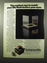 1980 Bell & Howell Slide Cube Projection System Ad - $18.49