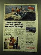 1981 Johnson Outboard Motors Ad - Power that Breezes - $18.49
