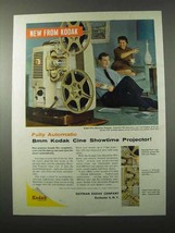 1959 Kodak 8mm Cine Showtime Projector Ad - $18.49