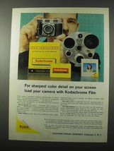 1959 Kodak Kodachrome Film Ad - Sharpest Color Detail - $18.49