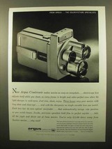 1960 Argus Cinetronic Movie Camera Ad - Specialists - $18.49