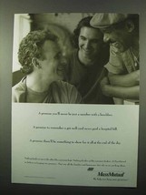 1993 Massachusetts Mutual Life Insurance Ad - Promise - £14.48 GBP