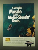 1994 Minn Kota AutoPilot Motor Ad - 4-Wheelin&#39; Muscle - $18.49