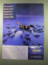 1998 Norwegian Cruise Line Ad - Six Months of Darkness - £14.78 GBP