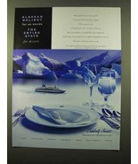 2000 Celebrity Cruises Ad - Alaskan Halibut for Entre - £14.55 GBP