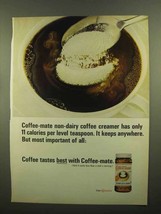 1965 Carnation Coffee-Mate Ad - Non-Dairy Creamer - £14.55 GBP