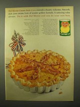 1965 Del Monte Golden Sweet Corn Ad - Corn L&#39;orraine - £14.62 GBP