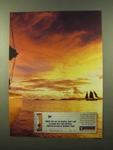 2000 Royal Caribbean Cruise Ad - Heaven Like Antigua - £14.49 GBP