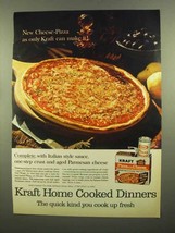 1965 Kraft Pizza with Cheese Ad - Only Kraft Can Make - $18.49