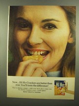 1965 Sunshine Hi Ho Crackers Ad - Better Than Ever - £14.54 GBP
