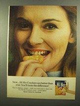 1965 Sunshine Hi Ho Crackers Ad - Better Than Ever - $18.49