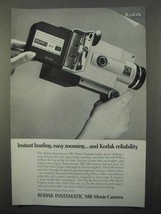 1966 Kodak Instamatic M6 Movie Camera Ad - Reliability - £14.44 GBP