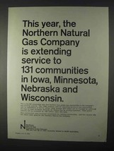 1966 Northern Natural Gas Company Ad - Service - £14.78 GBP