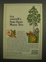 1966 State Farm Insurance Ad - Get a Money Tree - £14.72 GBP