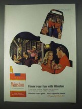 1966 Winston Cigarettes Ad - Flavor Your Fun With - £14.55 GBP