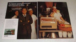 1966 Xerox 813 Copier Ad - Chinese Restaurant - £13.81 GBP