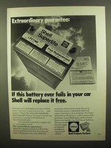 1972 Shell Superlife Battery Ad - Extraordinary - £14.78 GBP