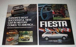 An item in the Collectibles category: 1977 Ford Fiesta Ad - Europe's Most Successful