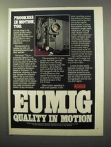 1978 Eumig S-912 GL Super 8mm Movie Projector Ad - £14.82 GBP