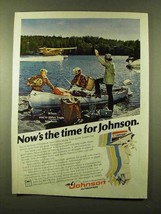 1978 Johnson 6 Outboard Motor Ad - Now&#39;s The Time - £14.54 GBP