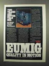 1979 Eumig Sound 910 Super 8mm Movie Projector Ad - £14.82 GBP