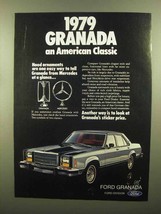 1979 Ford Granada Ad - An American Classic - £14.56 GBP