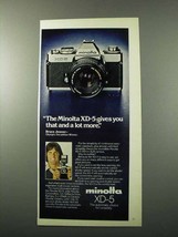 1980 Minolta XD-5 Camera Ad - Bruce Jenner - $18.49