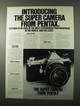 1980 Pentax ME Super Camera Ad - Introducing - £14.78 GBP