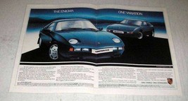 1983 Porsche 928S and 944 Lux Car Ad - The Enigma - $18.49