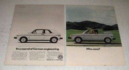 1983 Volkswagen Wolfsburg L.E. Rabbit Convertible Ad - £14.44 GBP