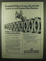 1984 Scottish Widows Assurance Ad - Leaps Ahead - £14.55 GBP