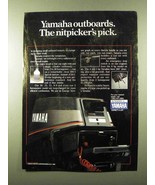 1984 Yamaha Outboard Motors Ad - Nitpicker&#39;s Pick - £14.55 GBP