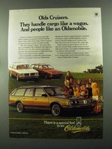 1985 Oldsmobile Custom, Firenza, Cutlass Cruiser Ad - £14.78 GBP