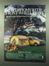 1985 Plymouth Voyager SE Ad - Magic Camper - £14.26 GBP