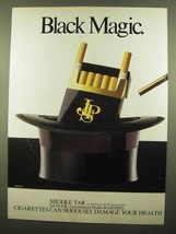 1986 John Player Special Cigarettes Ad - Black Magic - £13.89 GBP