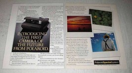 1986 Polaroid Spectra System Camera Ad - The Future - £14.78 GBP