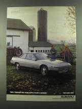 1986 Subaru Turbo XT Ad - Son, I Thought - $18.49