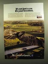 1989 GM Mr. Goodwrench Service Ad - Your Freedom - $18.49