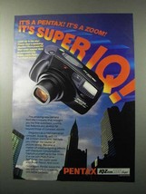 1990 Pentax IQZoom 105 Super Camera Ad - It&#39;s Super - £14.55 GBP